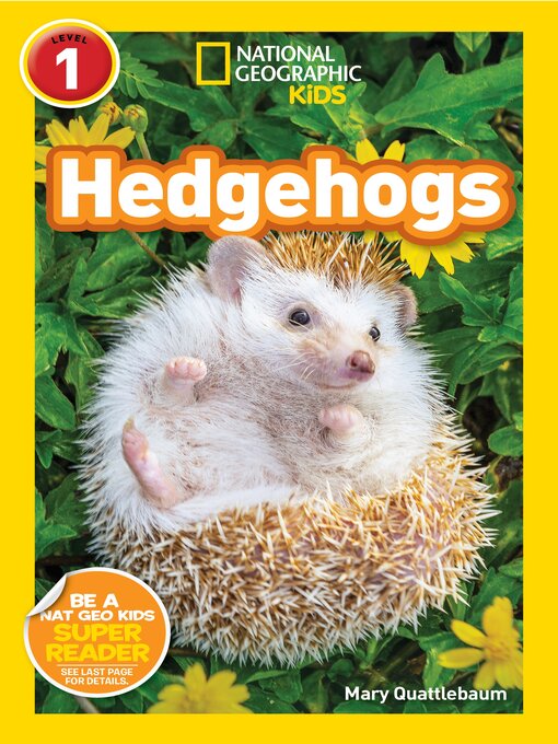 Title details for Hedgehogs by Mary Quattlebaum - Wait list